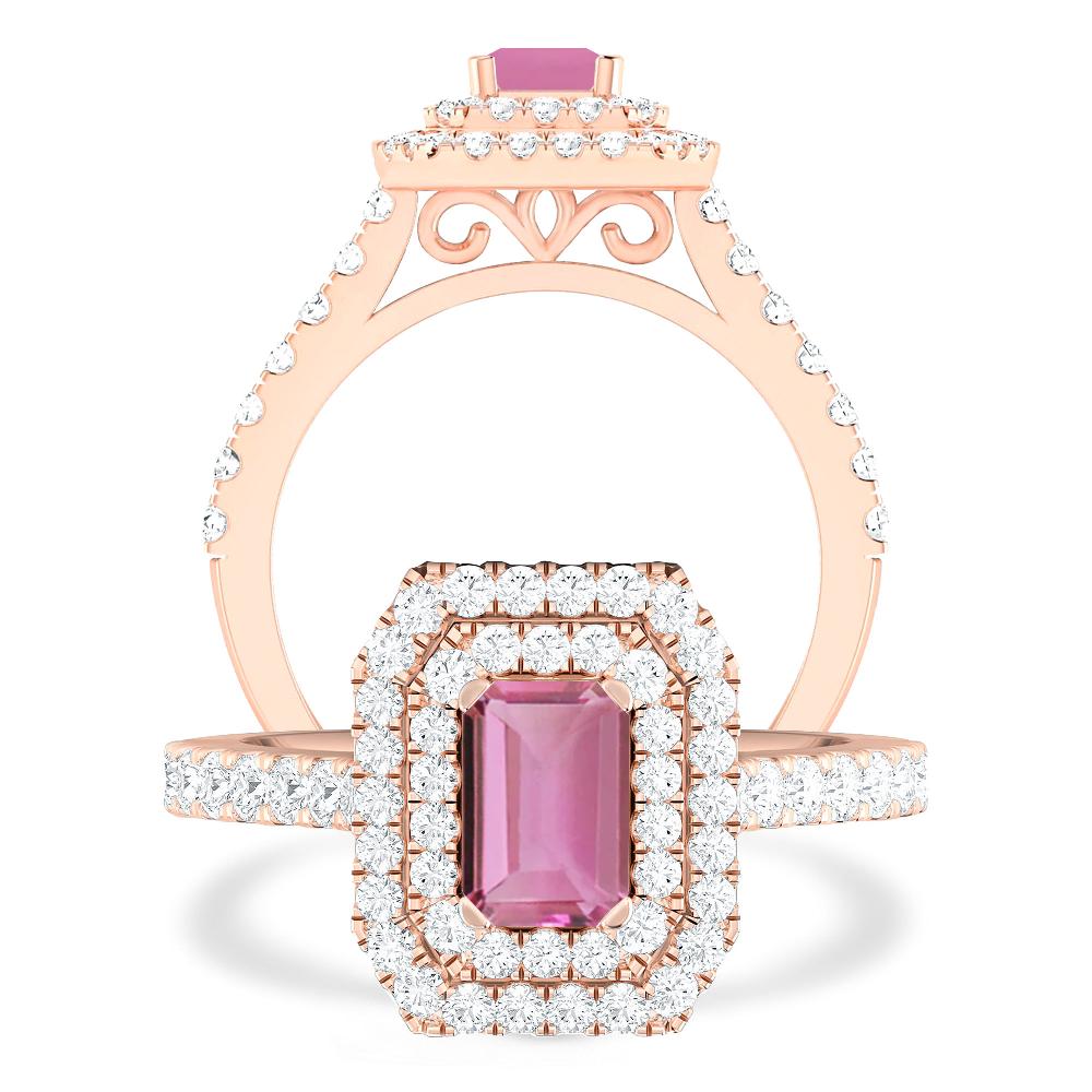 Rose Gold - Pink Tourmaline