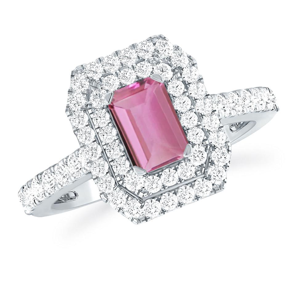 White Gold - Pink Tourmaline