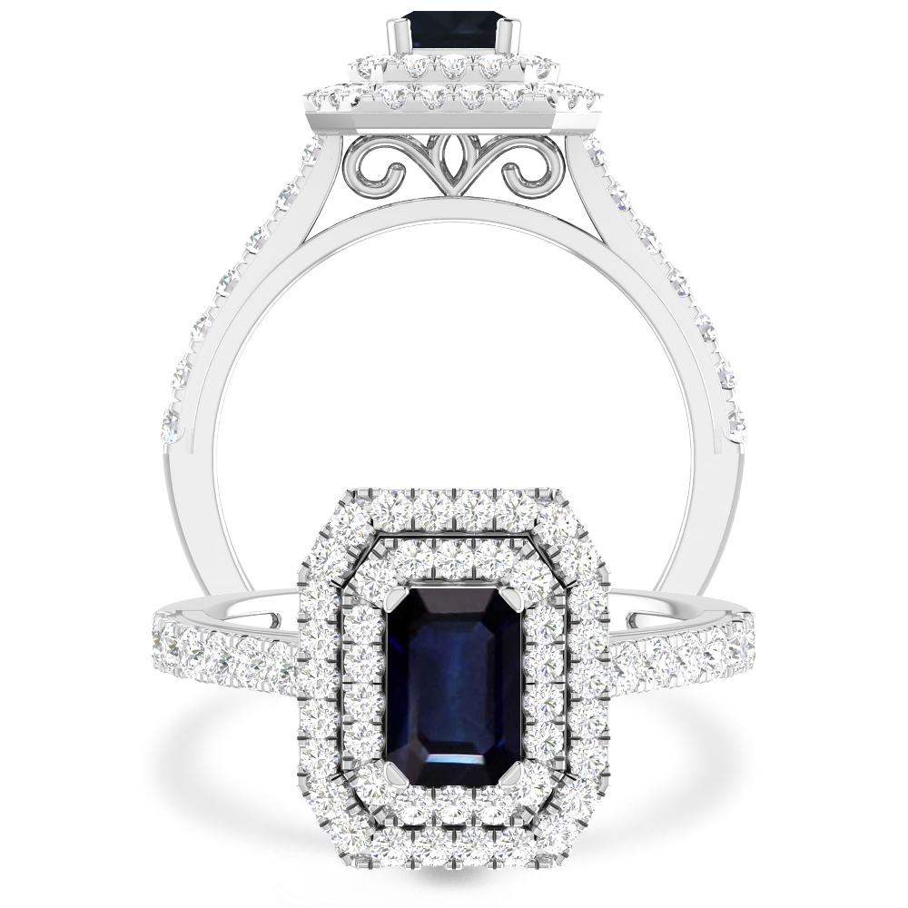 White Gold - Sapphire