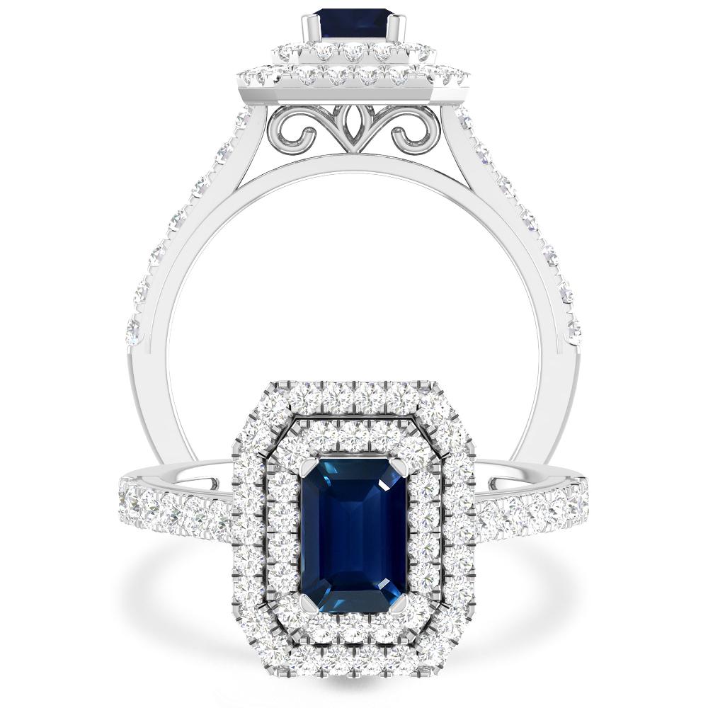 White Gold - Sapphire