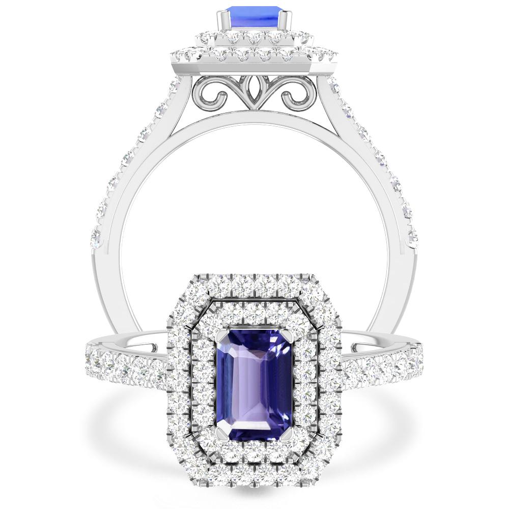 White Gold - Tanzanite