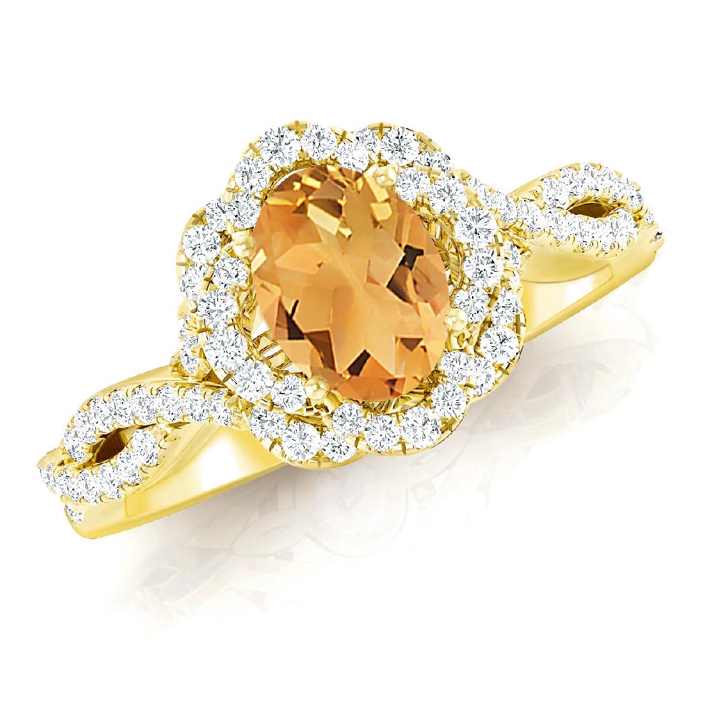 Yellow Gold - Citrine