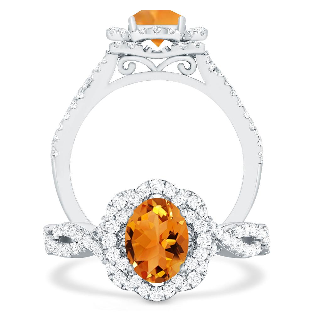 White Gold - Citrine