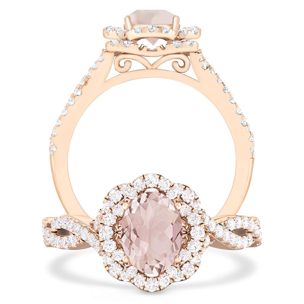 Rose Gold - Morganite
