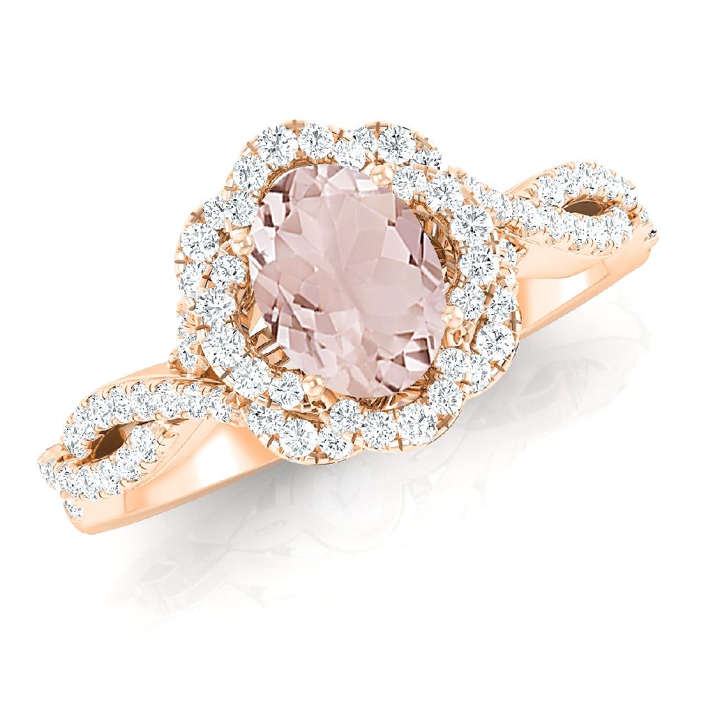 Rose Gold - Morganite