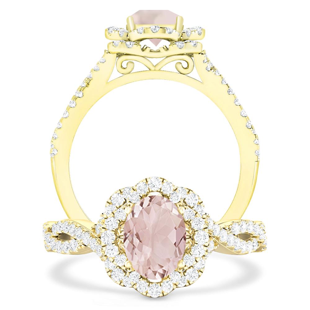 Yellow Gold - Morganite