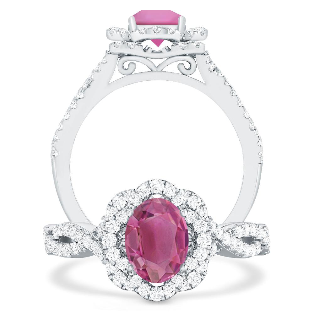 White Gold - Pink Tourmaline