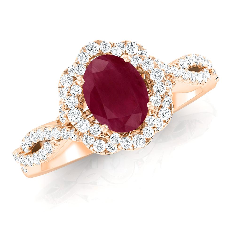 Rose Gold - Ruby