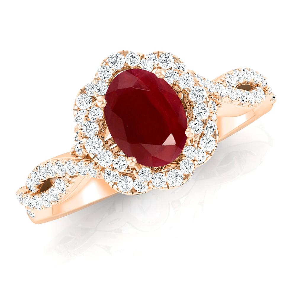 Rose Gold - Ruby