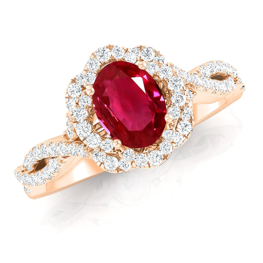 Rose Gold - Ruby