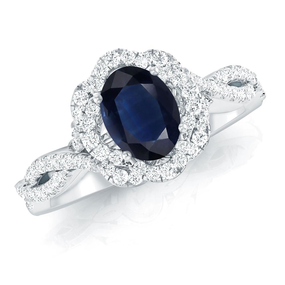 White Gold - Sapphire