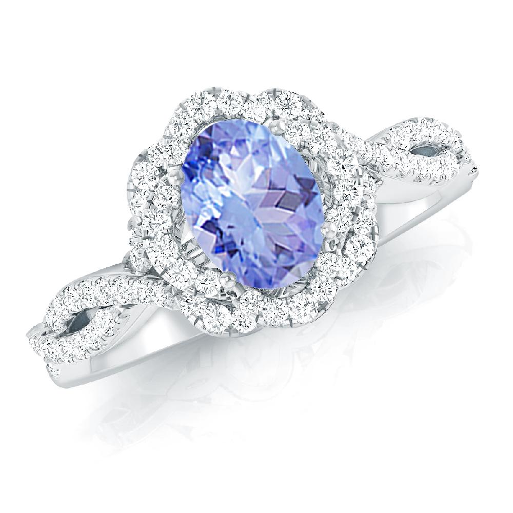 White Gold - Tanzanite