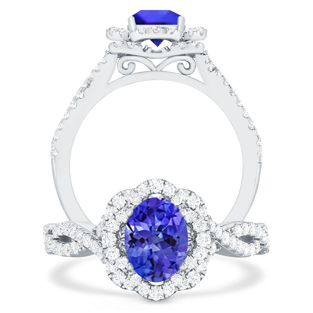 White Gold - Tanzanite