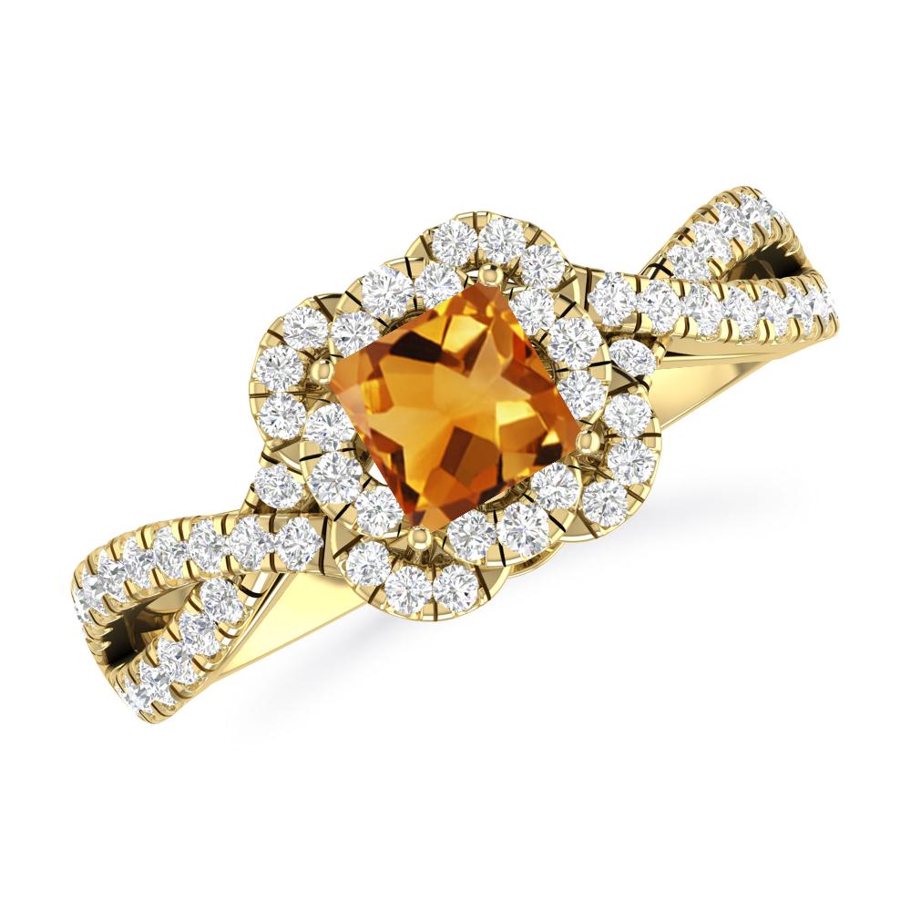 Yellow Gold - Citrine