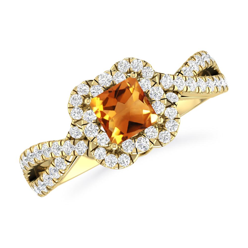 Yellow Gold - Citrine