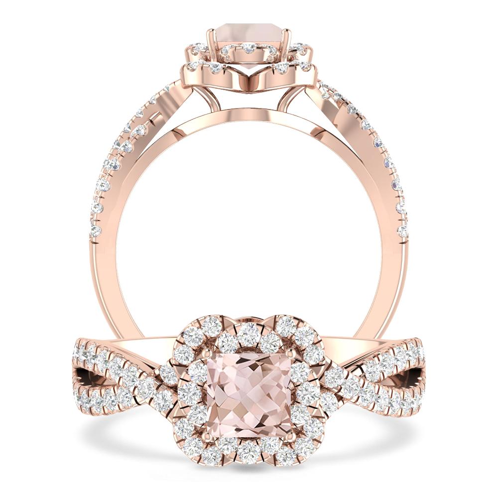 Rose Gold - Morganite