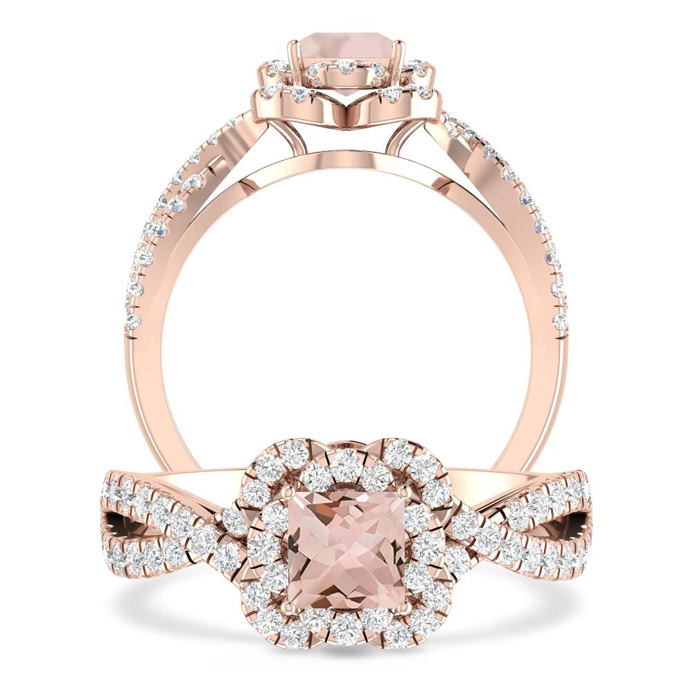 Rose Gold - Morganite