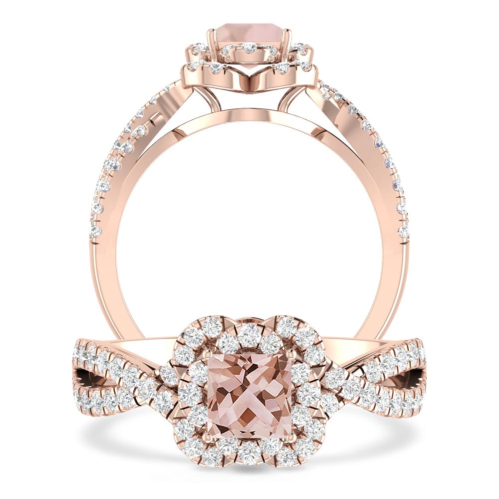Rose Gold - Morganite