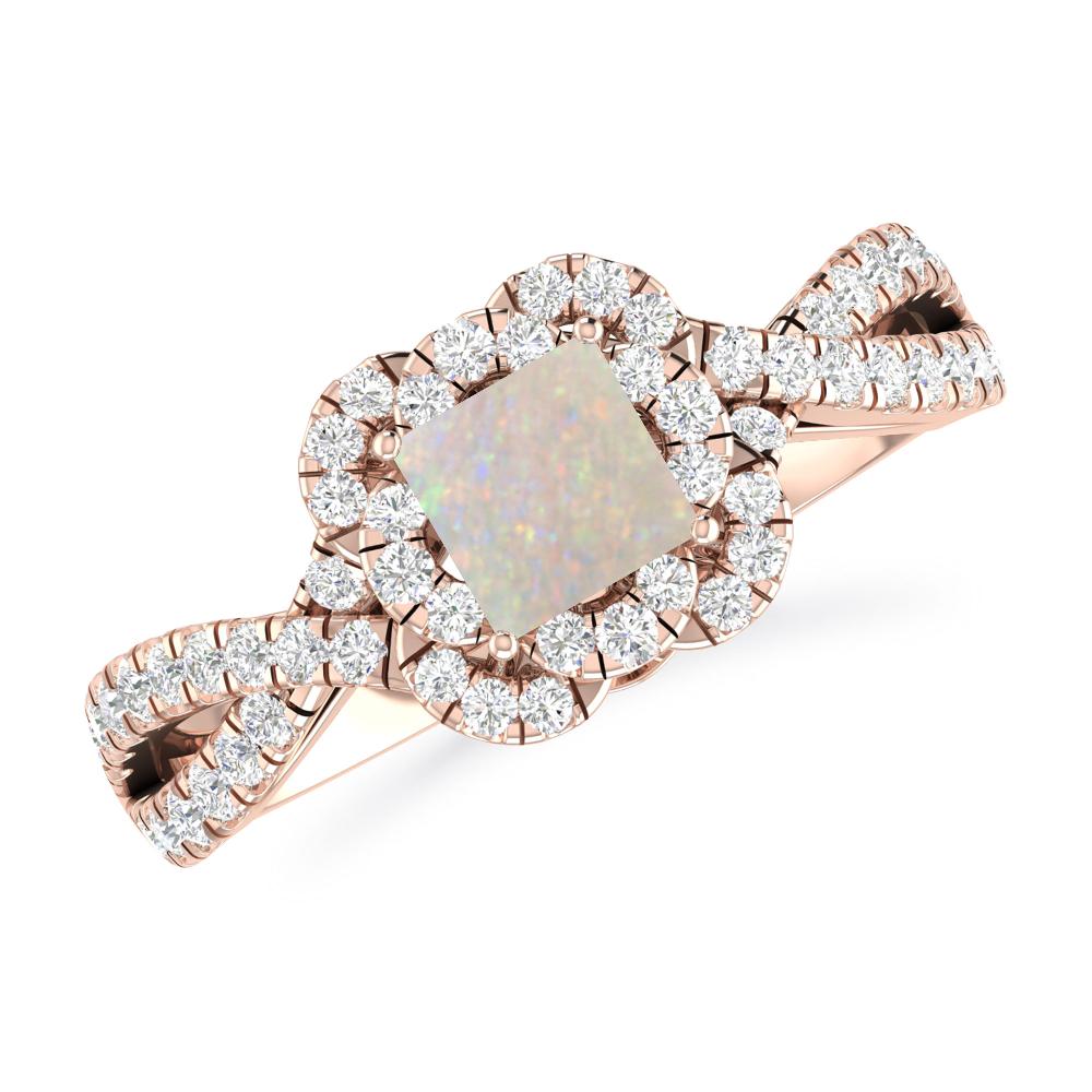 Rose Gold - Opal