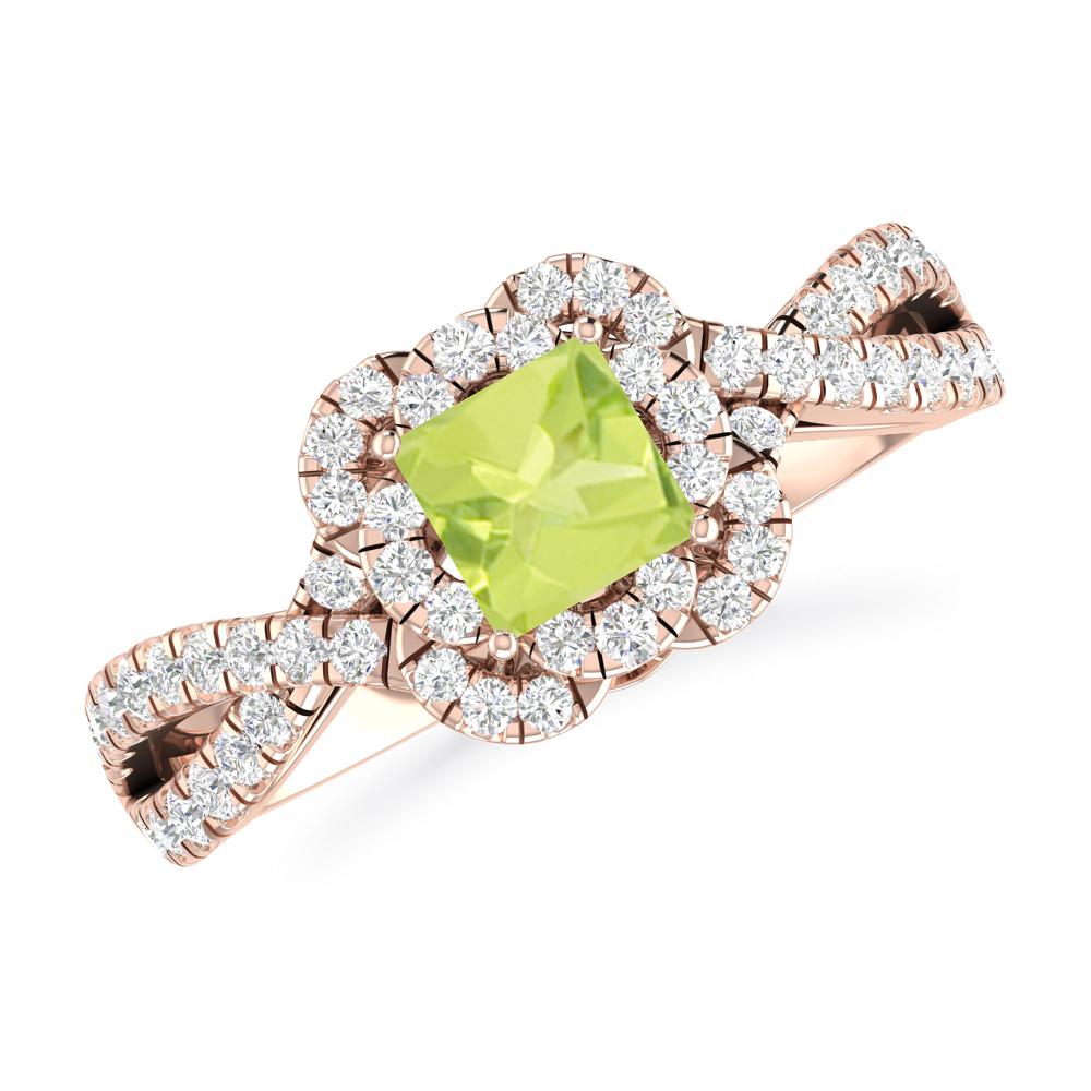 Rose Gold - Peridot