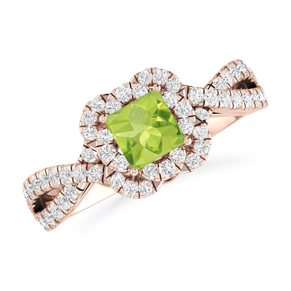 Rose Gold - Peridot