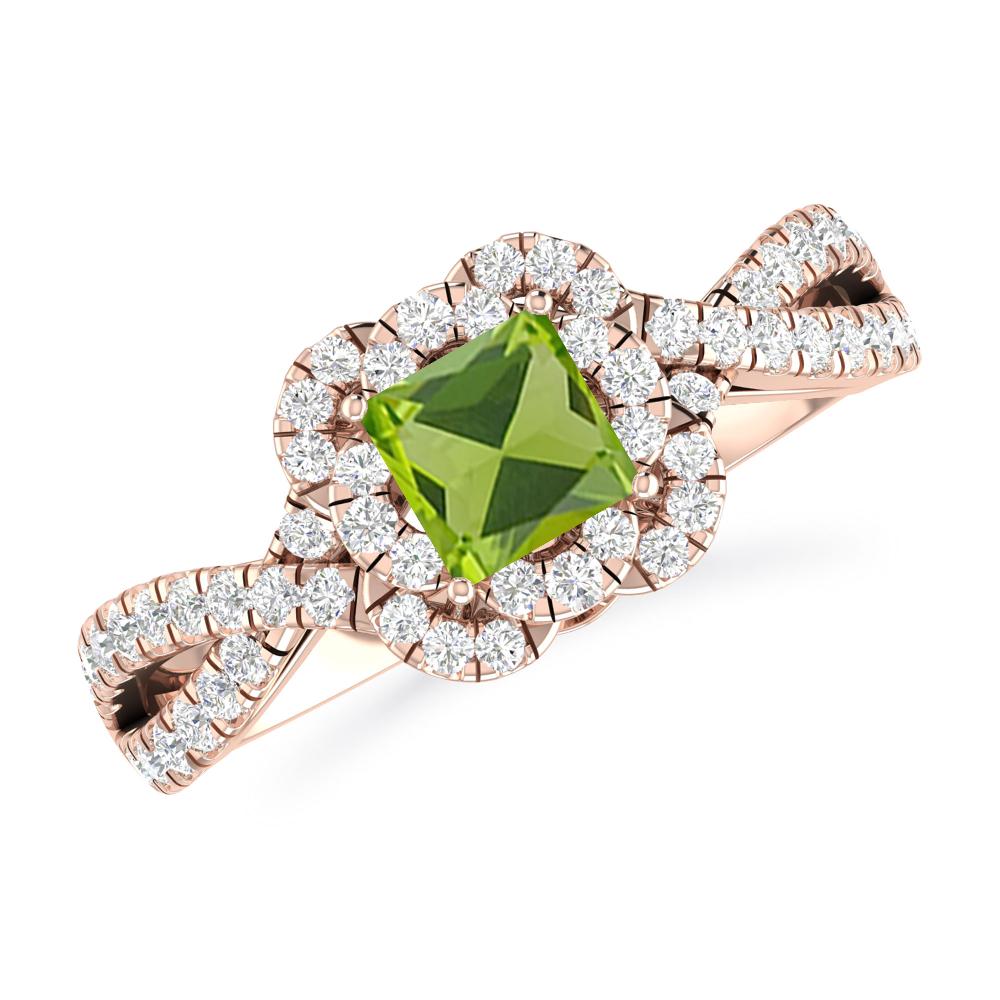 Rose Gold - Peridot