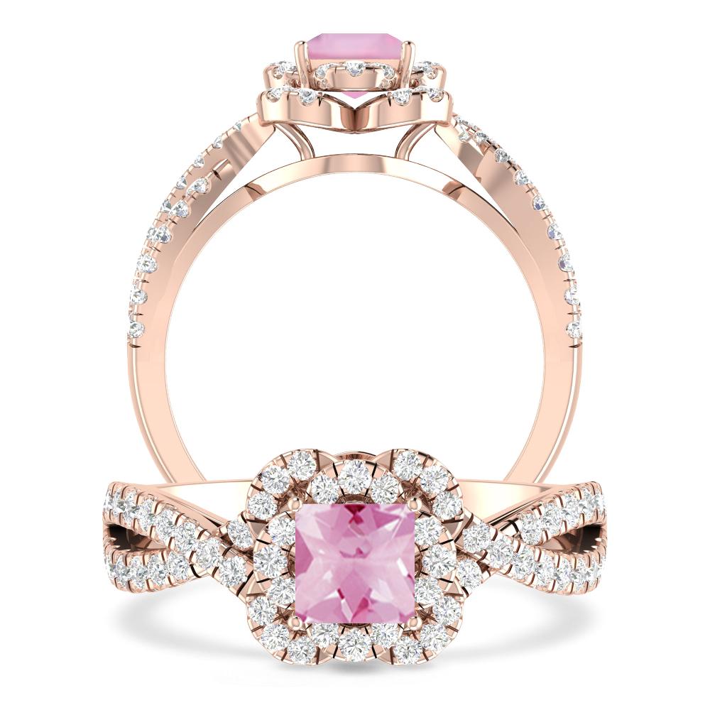 Rose Gold - Pink Tourmaline