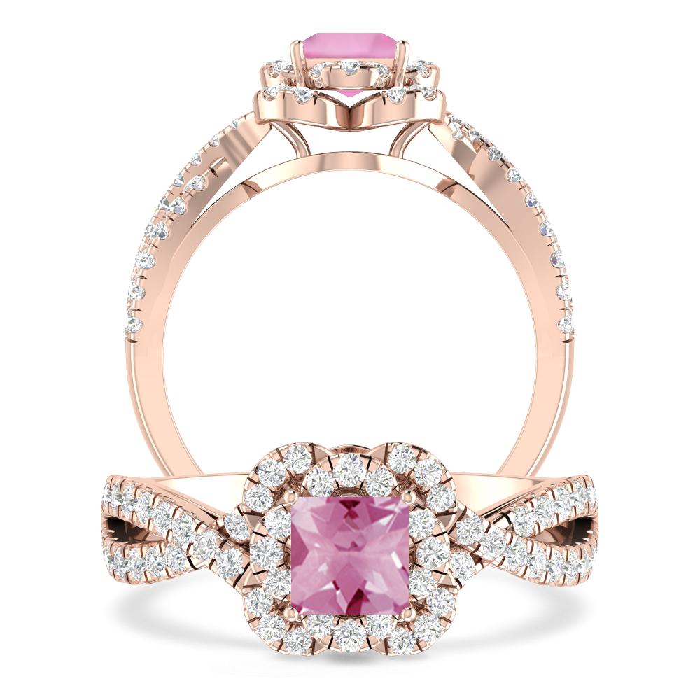 Rose Gold - Pink Tourmaline
