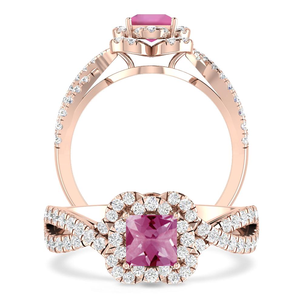 Rose Gold - Pink Tourmaline