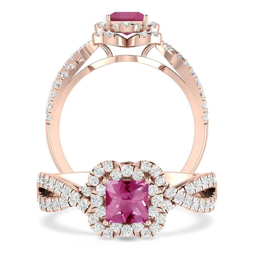 Rose Gold - Pink Tourmaline