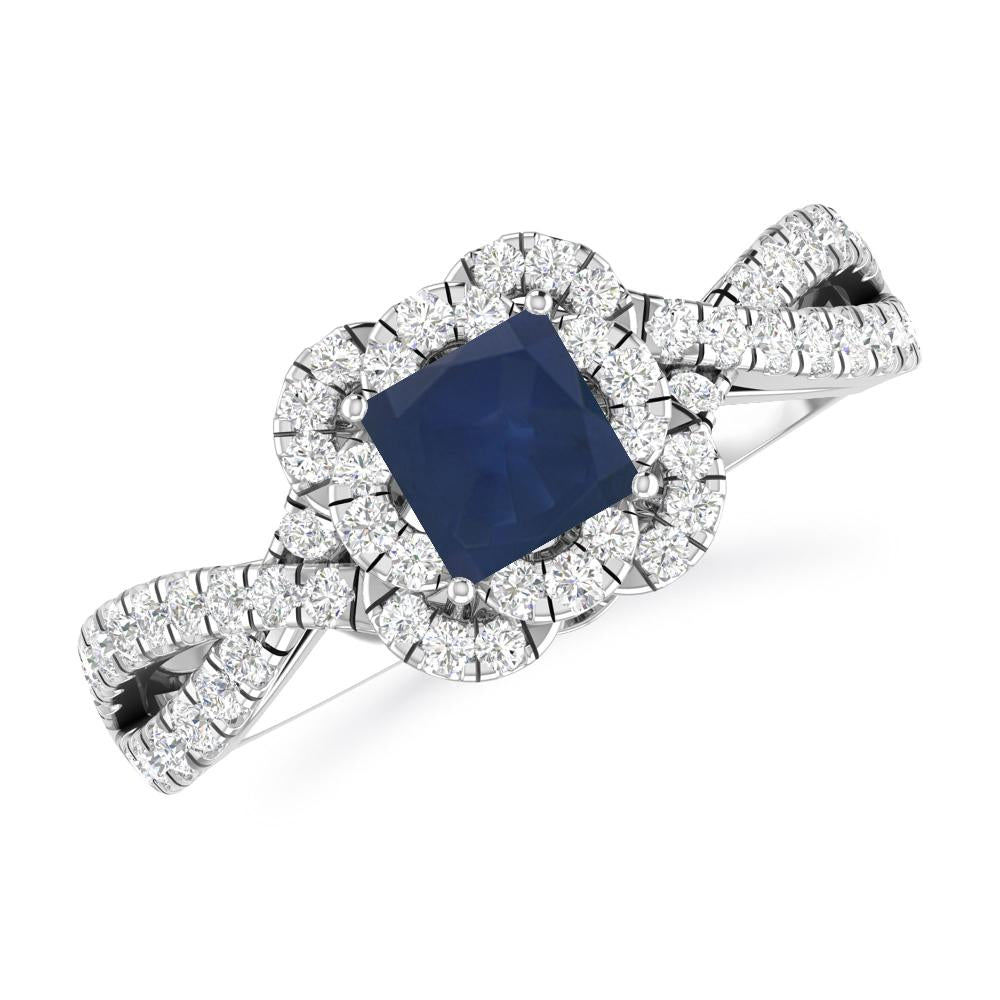 White Gold - Sapphire