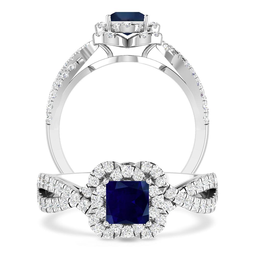 White Gold - Sapphire