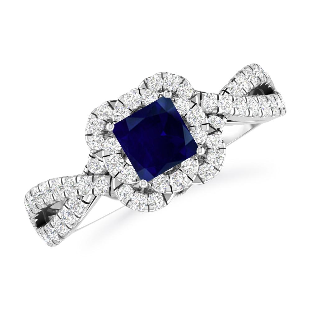 White Gold - Sapphire