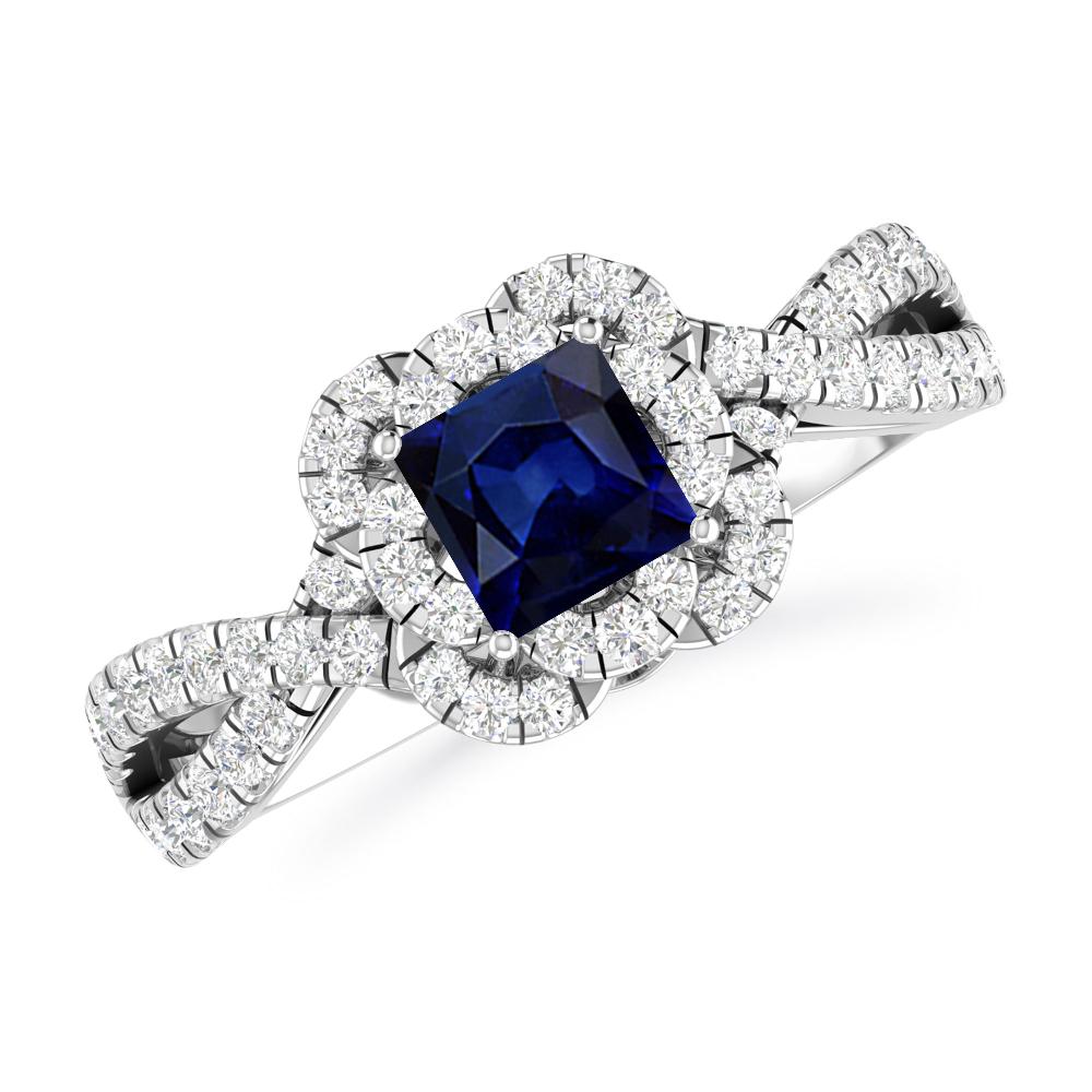 White Gold - Sapphire