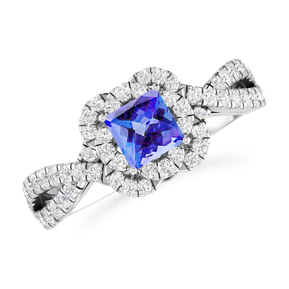White Gold - Tanzanite