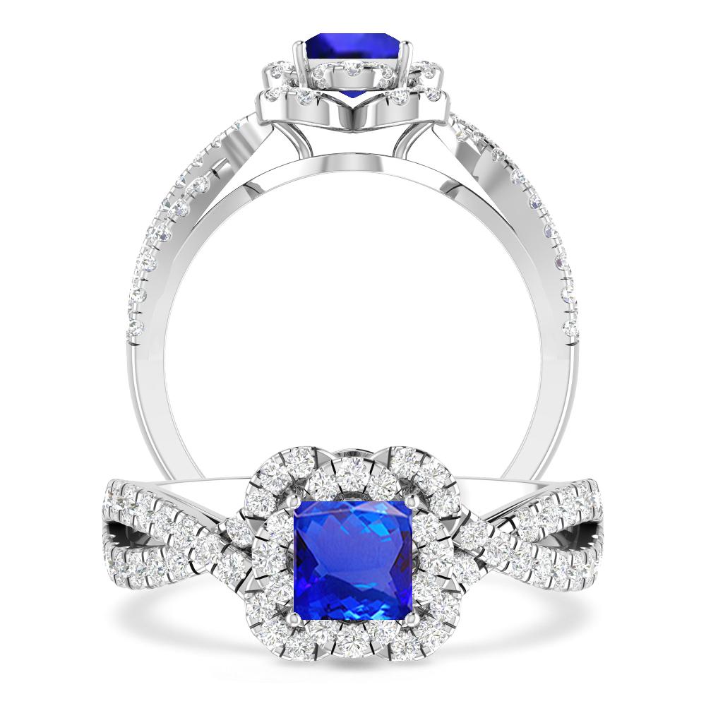 White Gold - Tanzanite