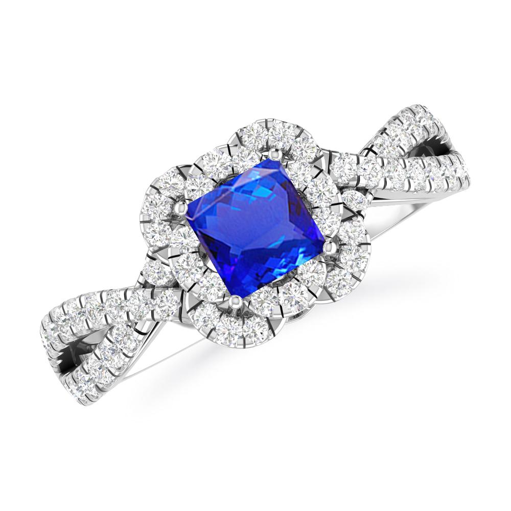 White Gold - Tanzanite