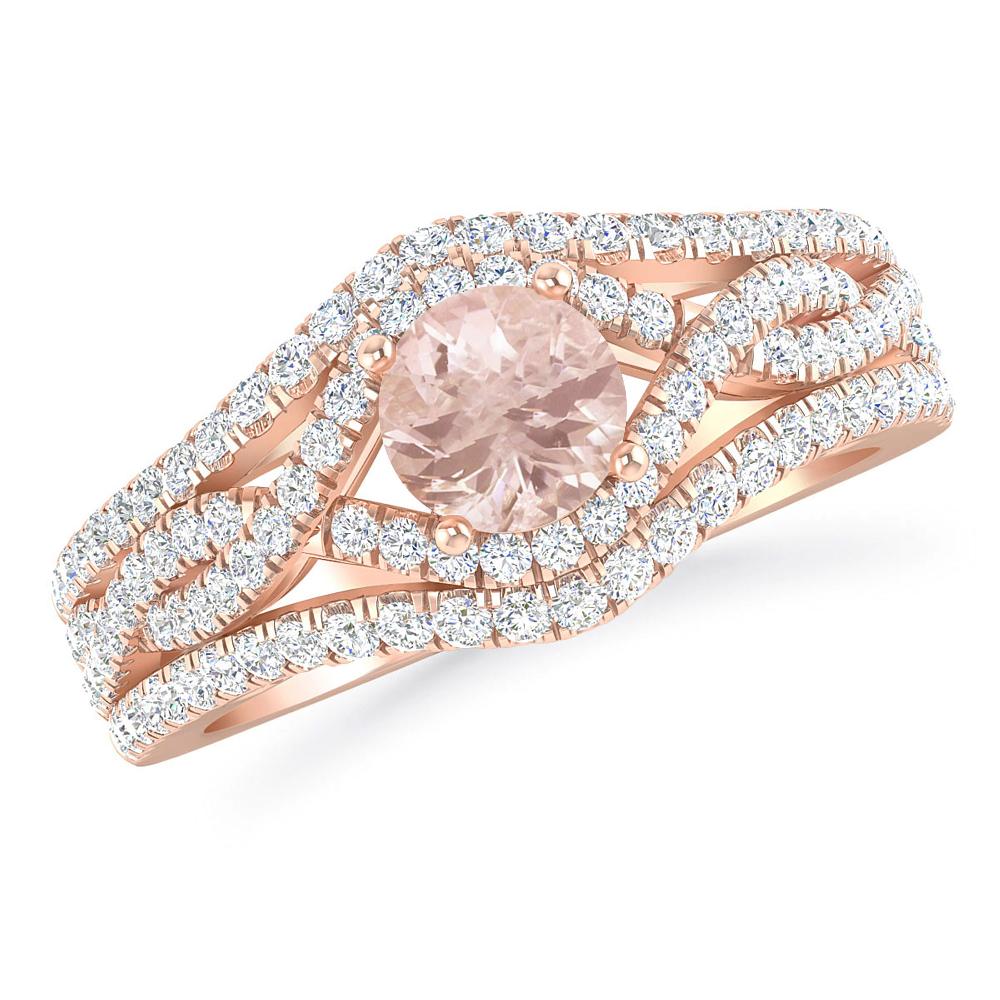 Rose Gold - Morganite