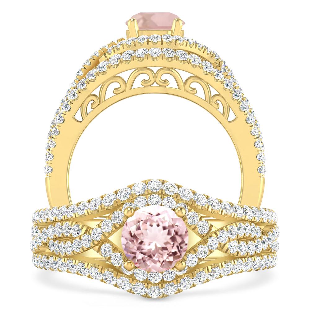 Yellow Gold - Morganite