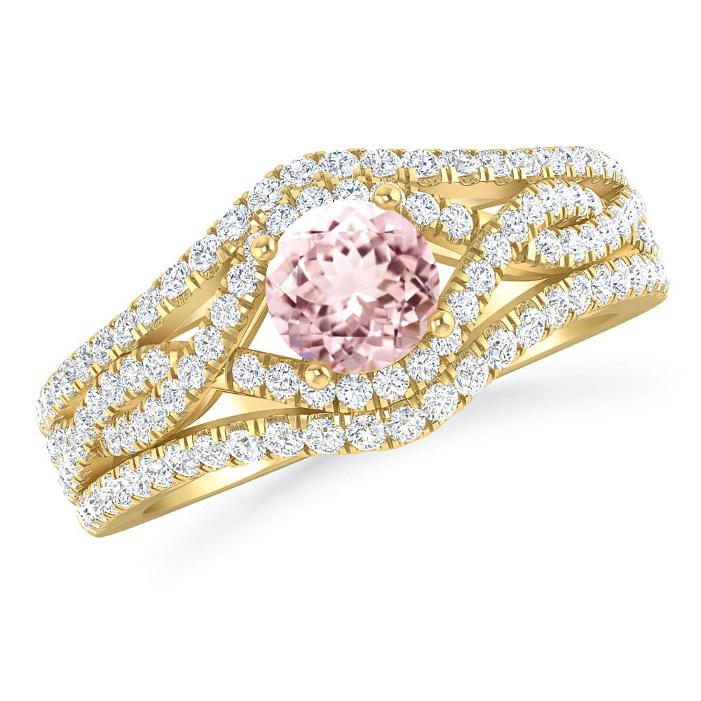 Yellow Gold - Morganite