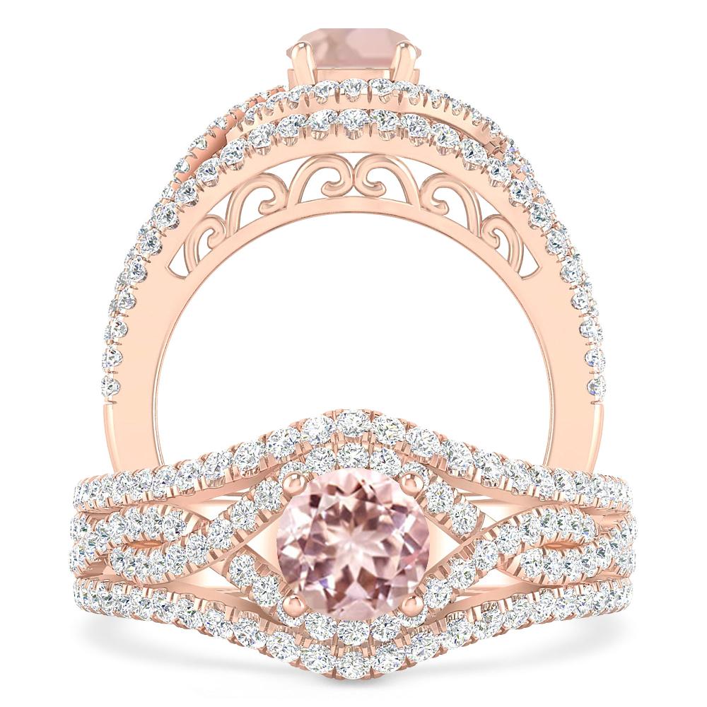 Rose Gold - Morganite
