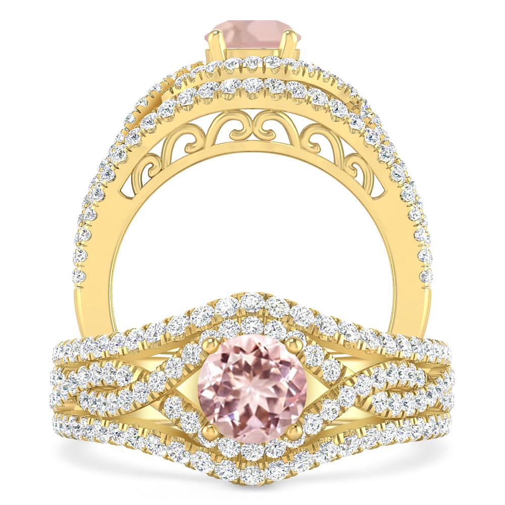 Yellow Gold - Morganite