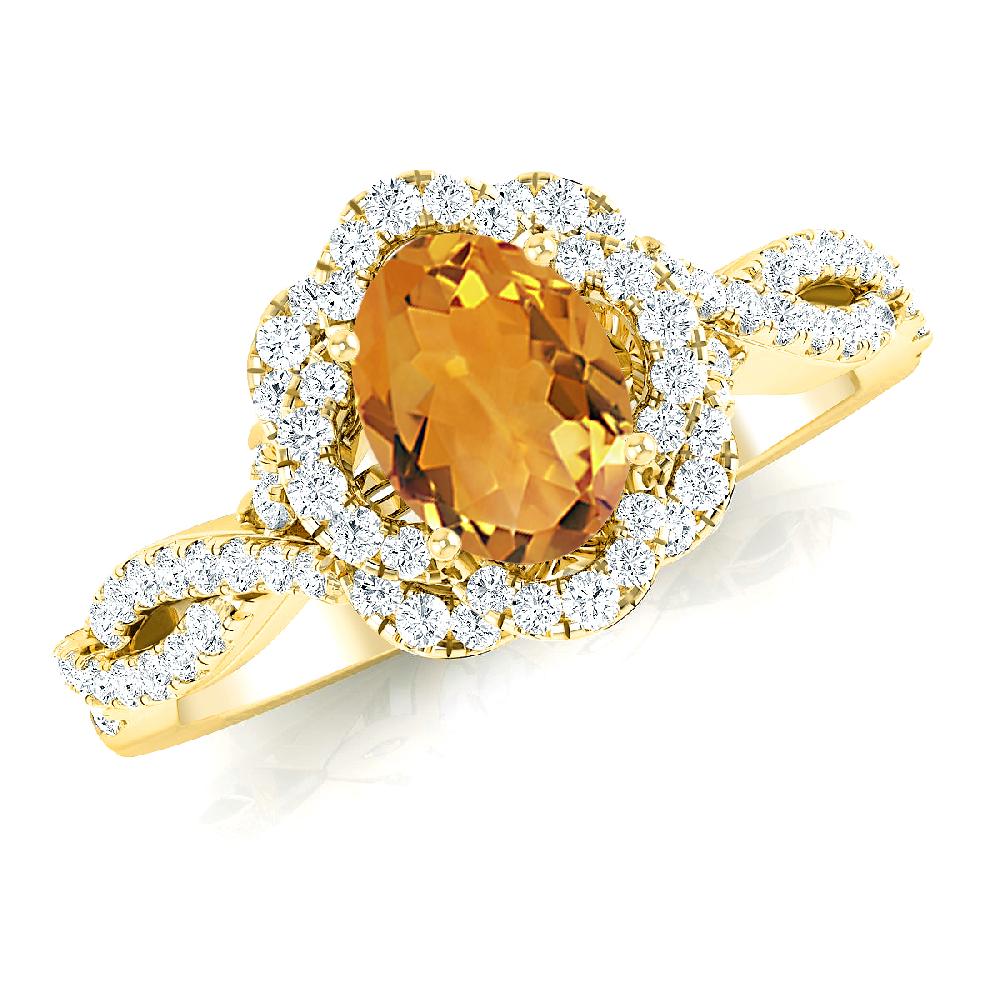 Yellow Gold - Citrine