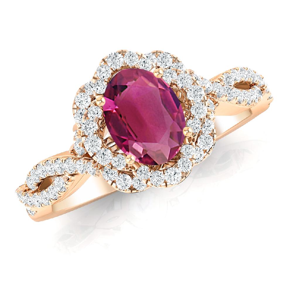 Rose Gold - Pink Tourmaline