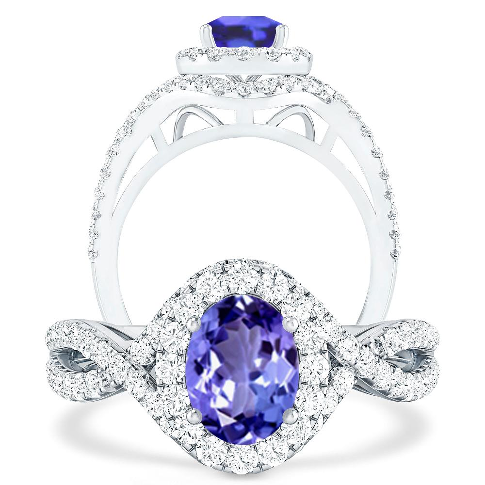 White Gold - Tanzanite