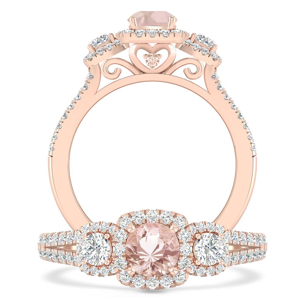 Rose Gold - Morganite