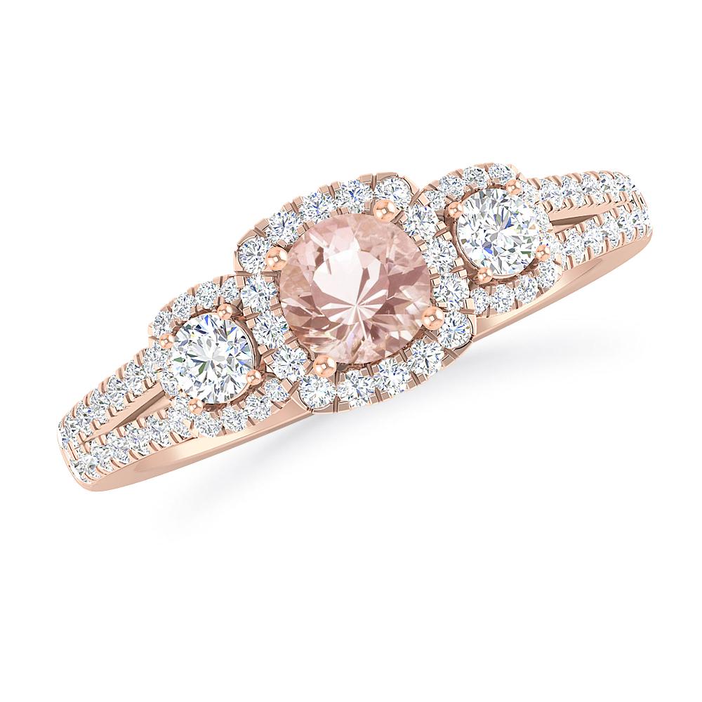 Rose Gold - Morganite