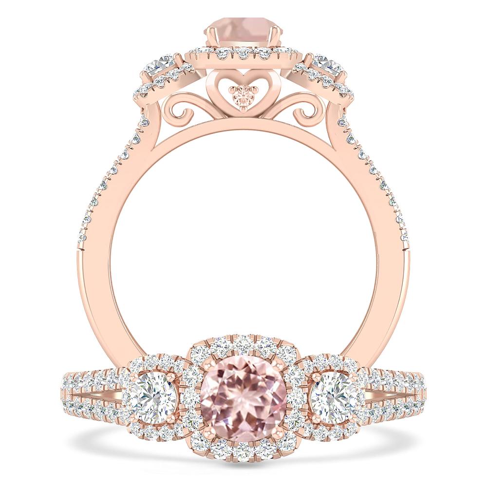 Rose Gold - Morganite