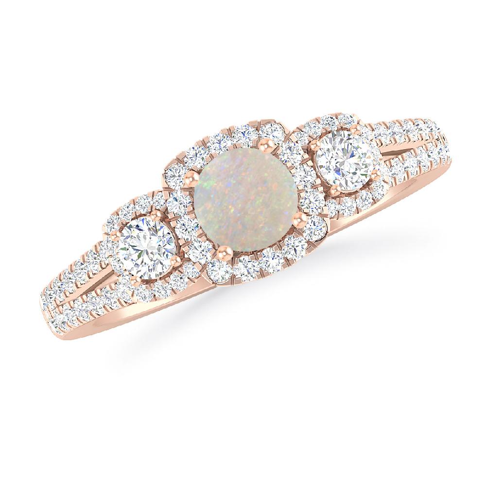 Rose Gold - Opal