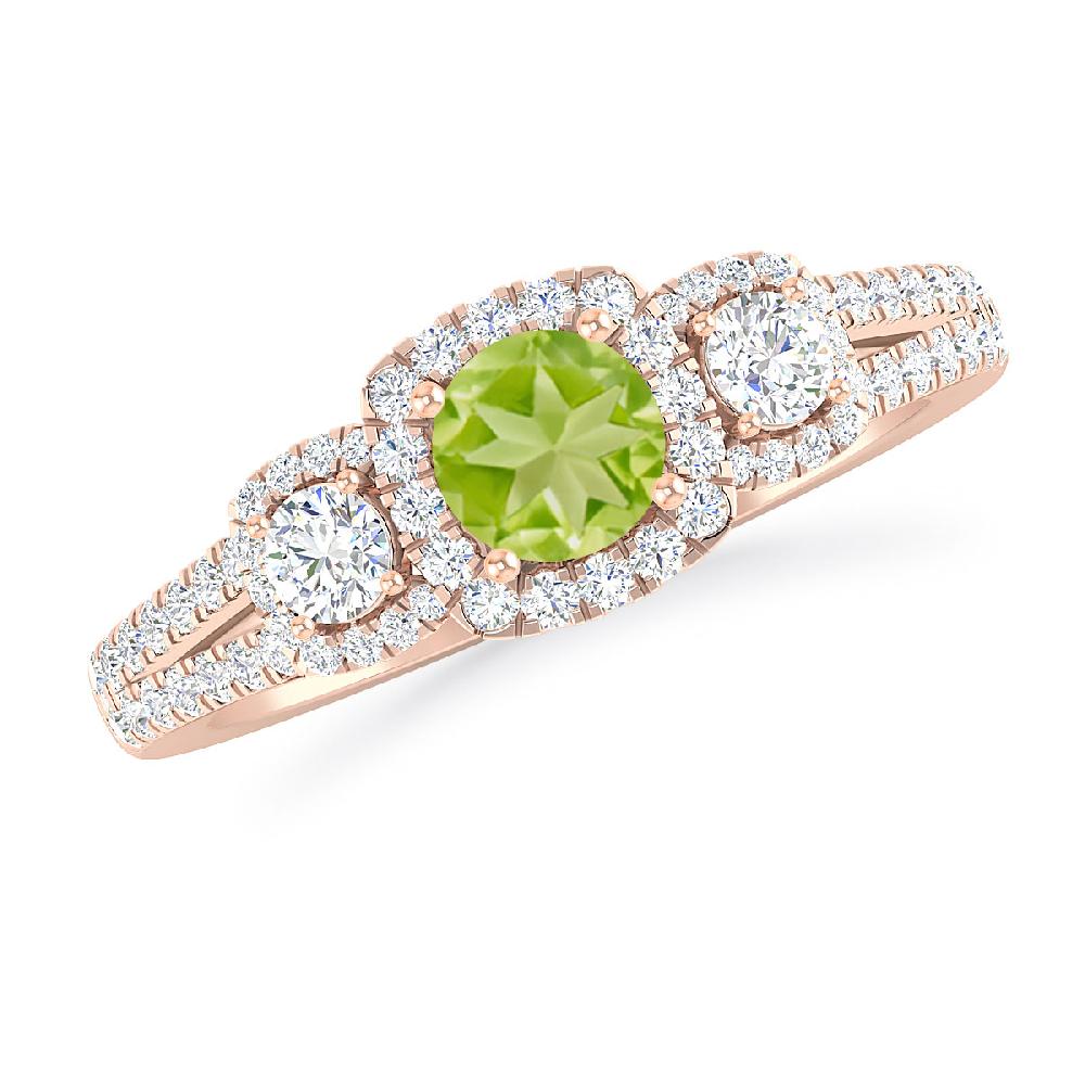 Rose Gold - Peridot